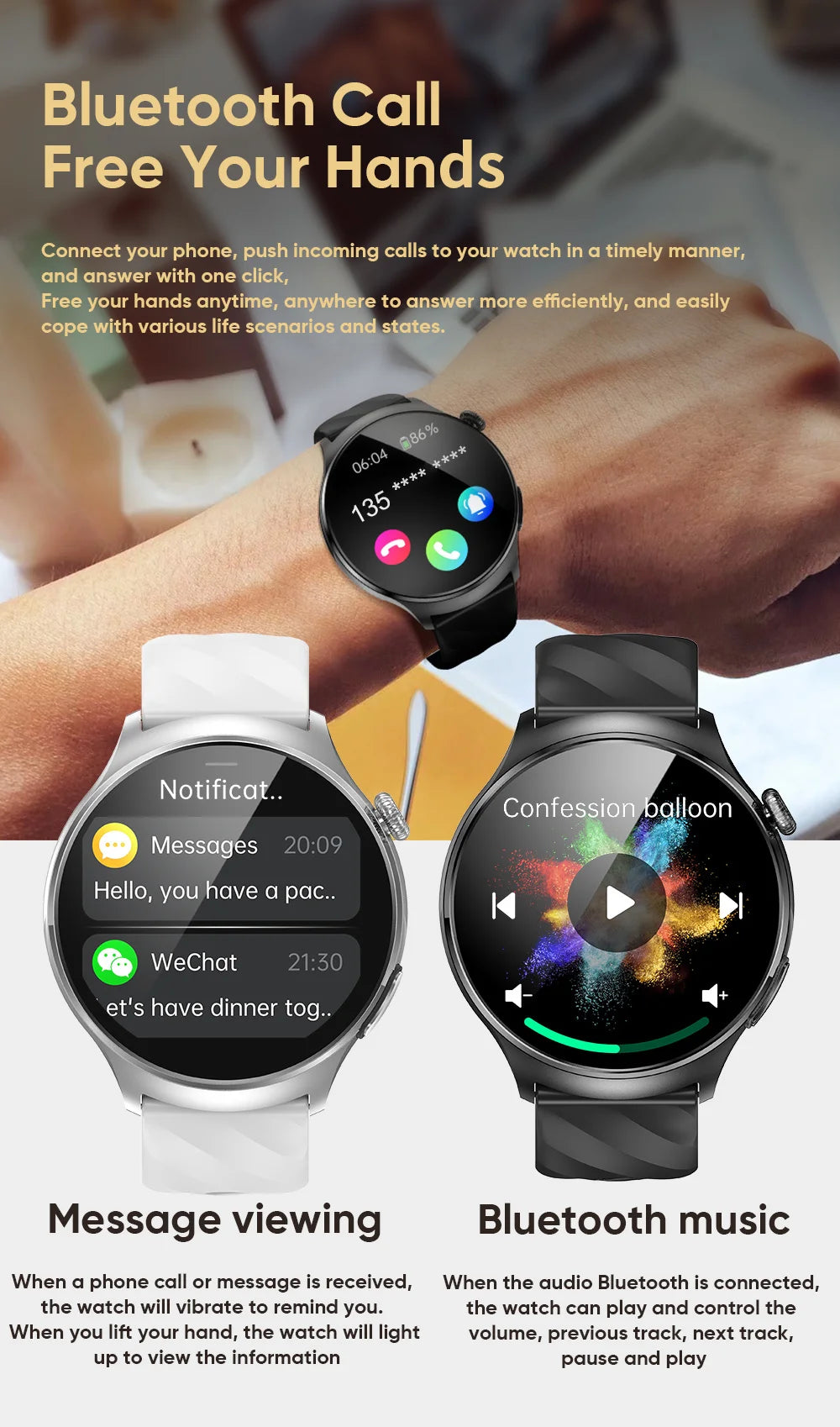 VALDUS VE62 PRO Smart Watch