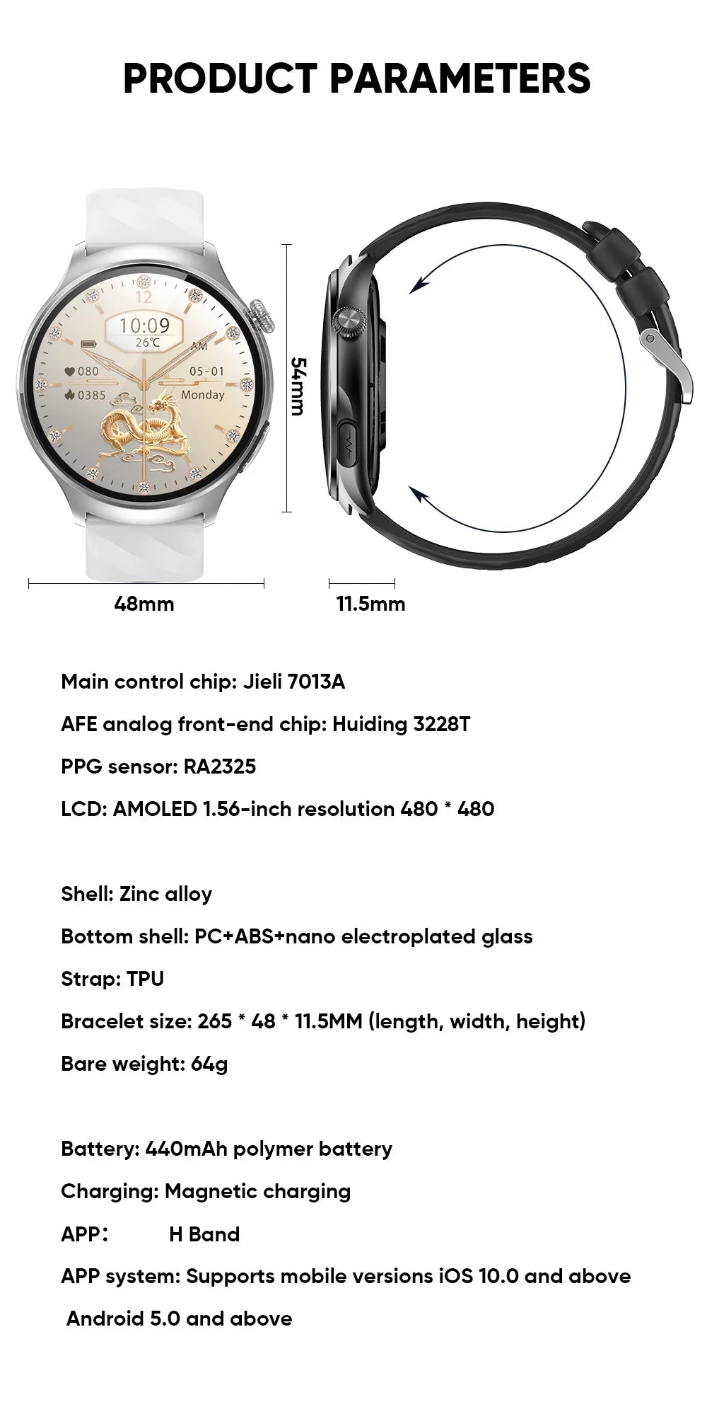VALDUS VE62 PRO Smart Watch